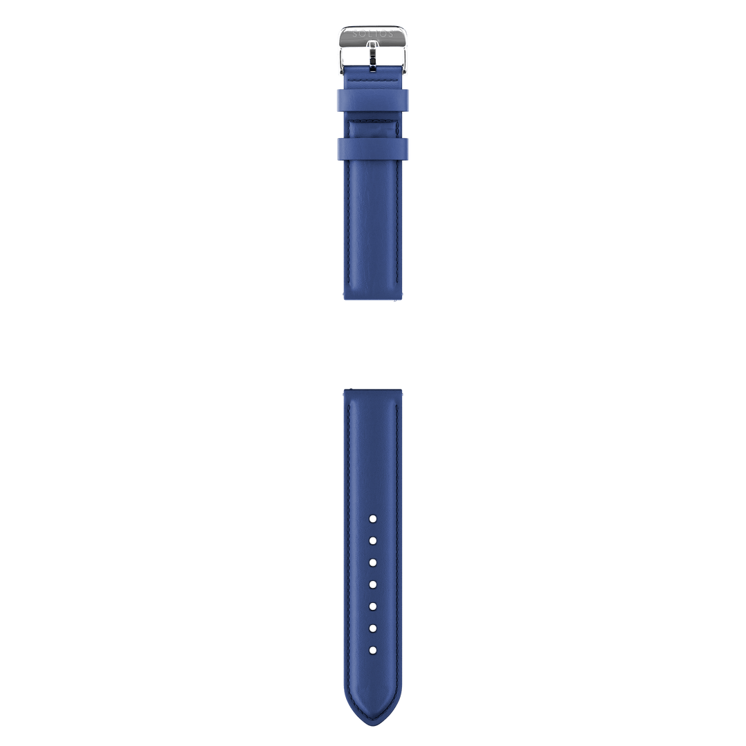 Blue Eco Vegan Leather Strap