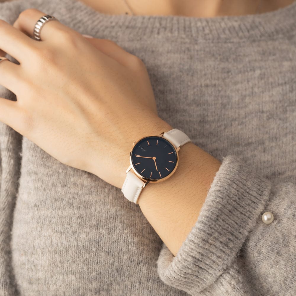 The Solar Mini Bundle | Black Dial - Rose Gold Case