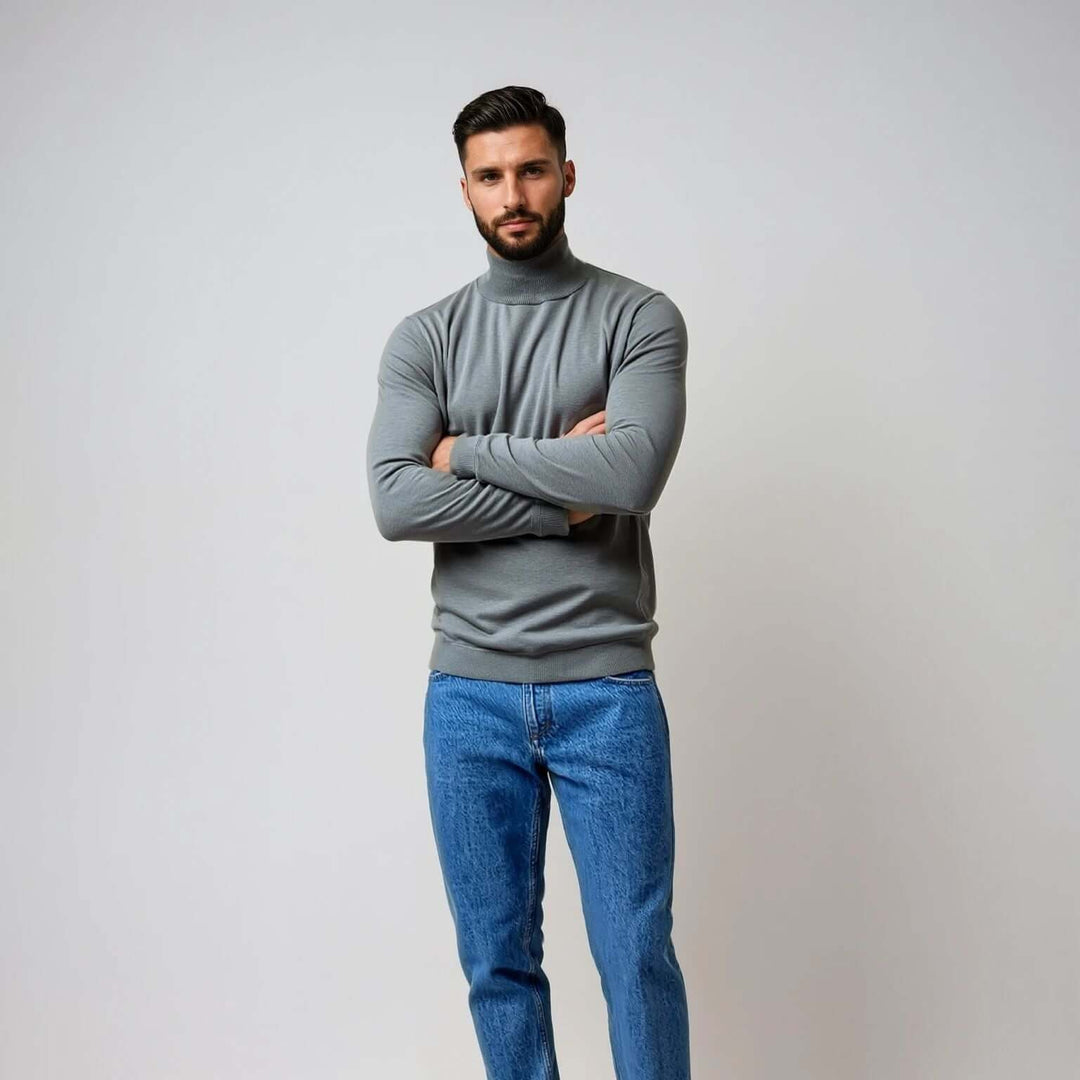 ISAAC | Ecoviscose - Turtleneck Sweater