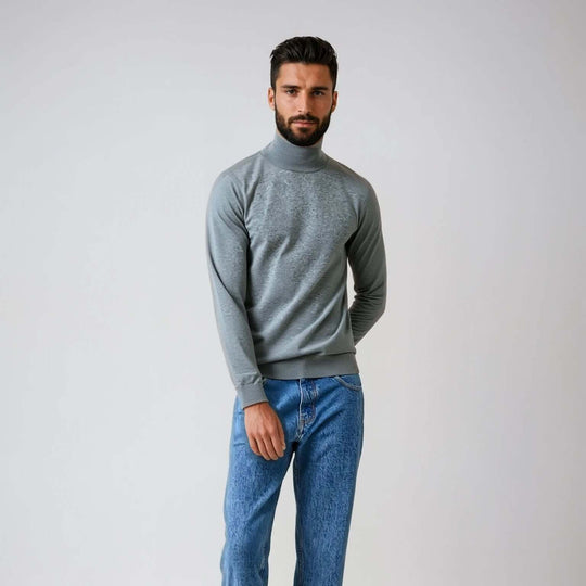 ISAAC | Ecoviscose - Turtleneck Sweater