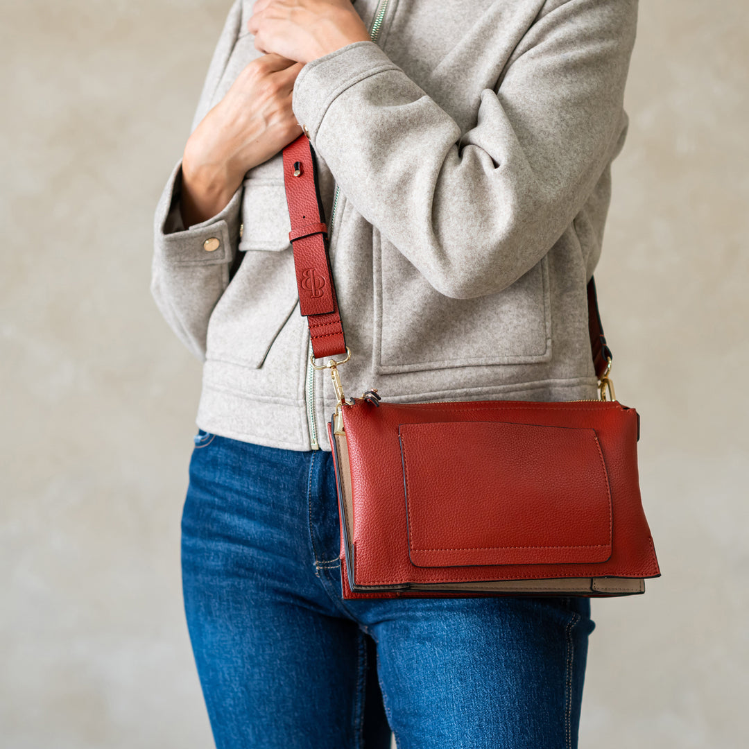 Ciao.50 | Bolso bandolera | Terracota