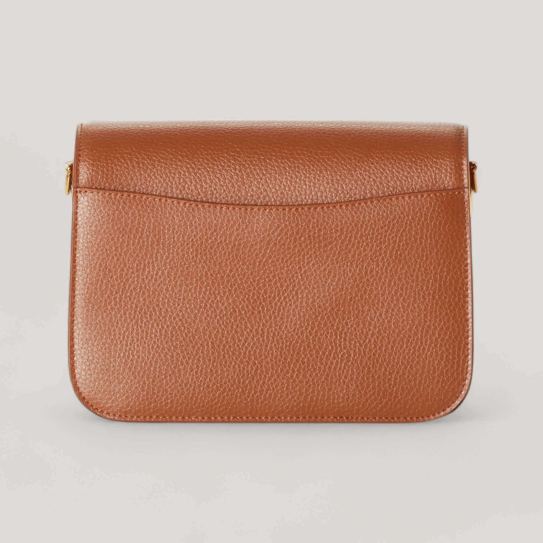 HARMONY | Cognac - Crossbody Bag - Made with MIRUM® | Vegan Bags by jeane & jax at ALLTRUEIST