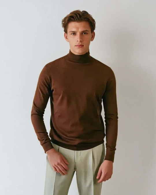 ISAAC | Ecoviscose - Turtleneck Sweater